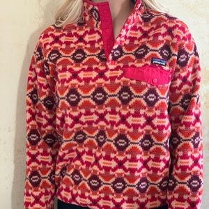 Quarter Button Patagonia Fleece Sweater